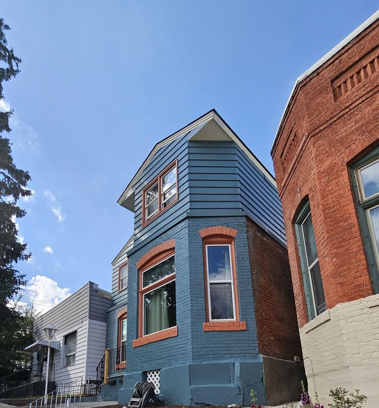 Restored Victorian siding