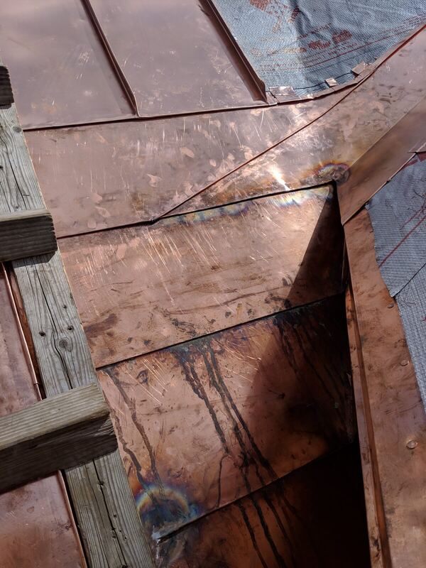 Copper valley flashing detail — Montana