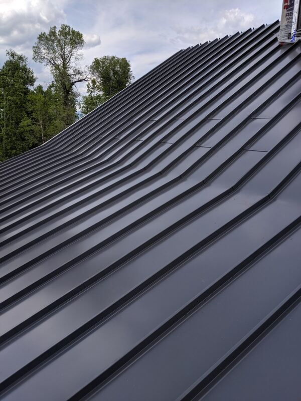 Standing-seam metal roof — Montana